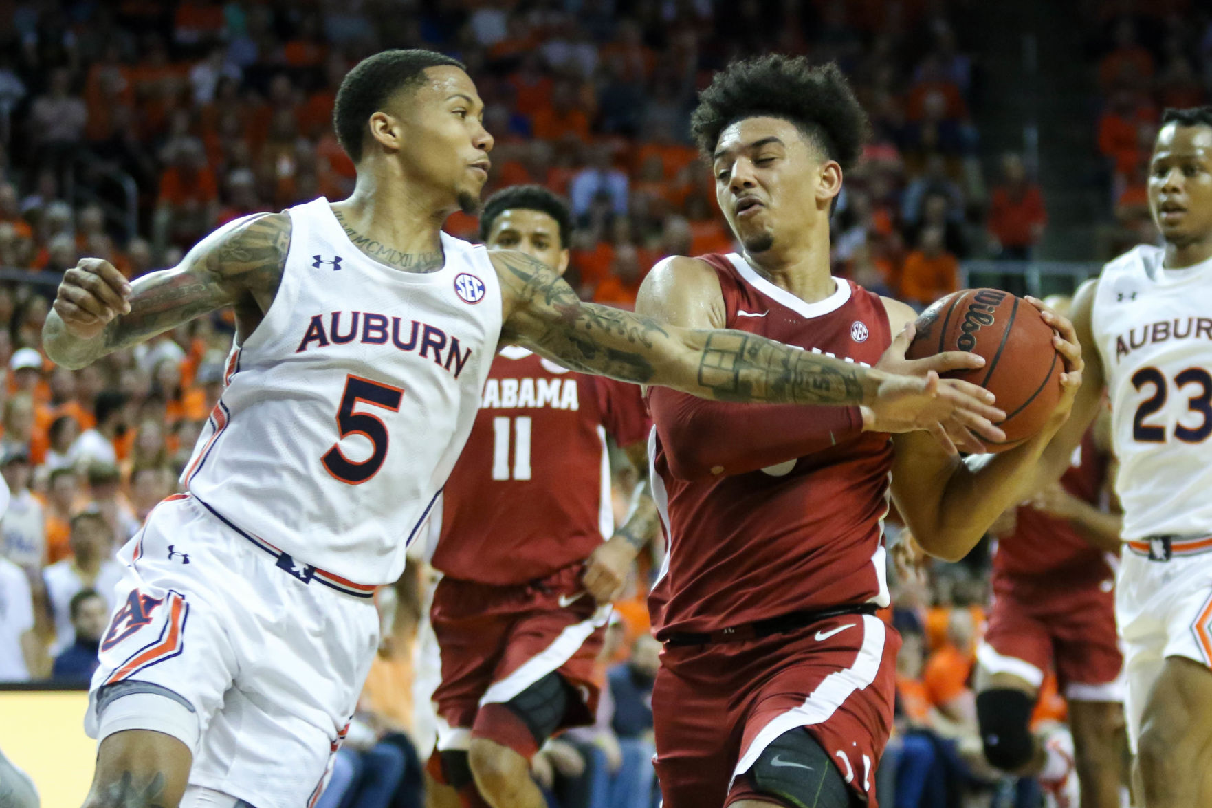 Auburn vs. Alabama men's basketball